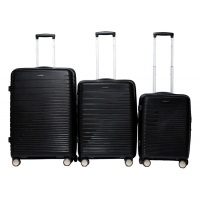 Комплект валіз Snowball 33703 колір чорний