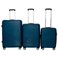 Комплект валіз Snowball 33703 колір морська хвиля