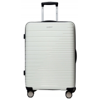 Валіза Snowball 33703 колір білий розмір середній M