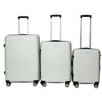 Комплект валіз Snowball 33703 колір білий