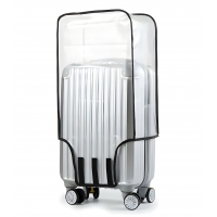 Чохол для валізи 4808 колір прозорий розмір маленький S