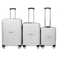 Комплект валіз Snowball 49103 колір білий