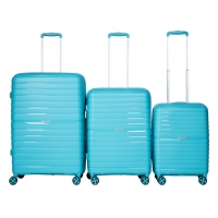 Комплект валіз Snowball 49203 колір голубий