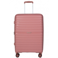 Валіза Snowball 49203 колір рожеве золото розмір середній M