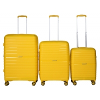 Комплект валіз Snowball 49203 колір жовтий