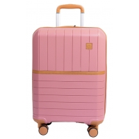 Валіза Snowball 49403 колір рожеве золото розмір маленький S