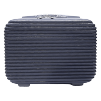 Б'юті-кейс Carbon 0508/14 колір сірий розмір великий L
