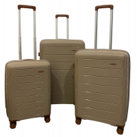 Комплект валіз Snowball 20303 колір шампань