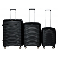 Комплект валіз Snowball 43803 колір чорний
