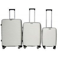 Комплект валіз Snowball 43803 колір білий