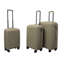 Комплект валіз Snowball 61303 колір шампань