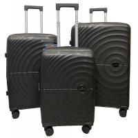 Комплект валіз Madisson Snowball 42203 колір чорний