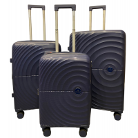 Комплект валіз Madisson Snowball 42203 колір темно-синій