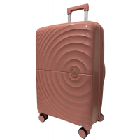 Валіза Madisson Snowball 42203 колір рожеве золото розмір середній M