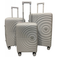 Комплект валіз Madisson Snowball 42203 колір срібний