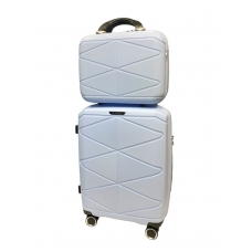 Комплект валіз Madisson Snowball 51304/S+VA колір голубий