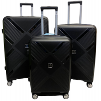 Комплект валіз Madisson Snowball 53103 колір чорний