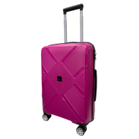 Валіза Madisson Snowball 53103 колір малиновий розмір маленький S