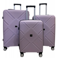 Комплект валіз Madisson Snowball 53103 колір бузковий