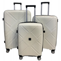 Комплект валіз Madisson Snowball 53103 колір білий