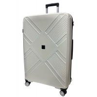 Валіза Madisson Snowball 53103 колір білий розмір великий L