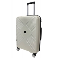 Валіза Madisson Snowball 53103 колір білий розмір середній M