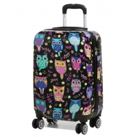 Валіза Madisson Snowball 86820N колір чорний розмір маленький S