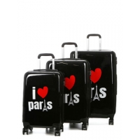 Комплект валіз Madisson Snowball 46820 колір чорний 