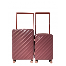 Комплект валіз Milano bag 015 колір рожеве золото
