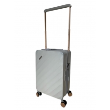 Валіза Milano bag 015 колір срібний розмір маленький S