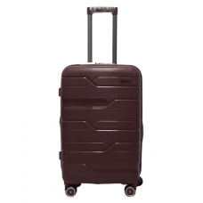 Валіза Milano bag 0306 колір бордовий розмір середній M