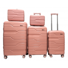 Комплект валіз Milano bag 0306 колір рожевий