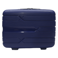 Б'юті-кейс Milano bag 0306/14 колір темно-синій розмір великий L