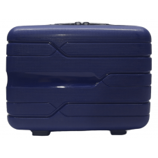 Б'юті-кейс Milano bag 0306/14 колір темно-синій розмір великий L