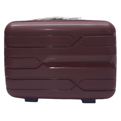 Б'юті-кейс Milano bag 0306/14 колір бордовий розмір маленький S