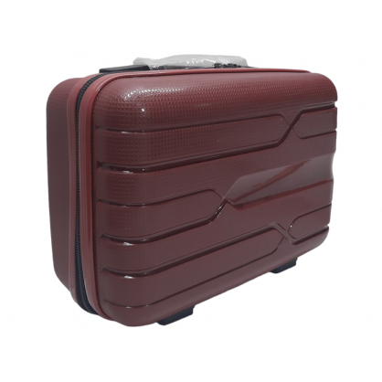 Б'юті-кейс Milano bag 0306/14 колір бордовий розмір маленький S