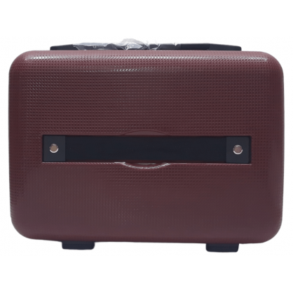 Б'юті-кейс Milano bag 0306/14 колір бордовий розмір маленький S