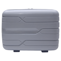 Б'юті-кейс Milano bag 0306/14 колір срібний розмір великий L
