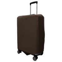 Чохол для валізи 4828 колір коричневий розмір середній M