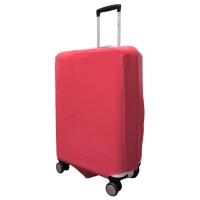 Чохол для валізи 4828 колір малиновий розмір маленький S