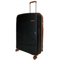 Валіза Worldline Airtex 293 колір чорний розмір великий L