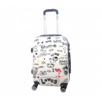Валіза Worldline Airtex 808/love різнокольоровий розмір середній M